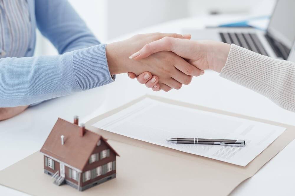 Abschluss des Immobilienverkaufs